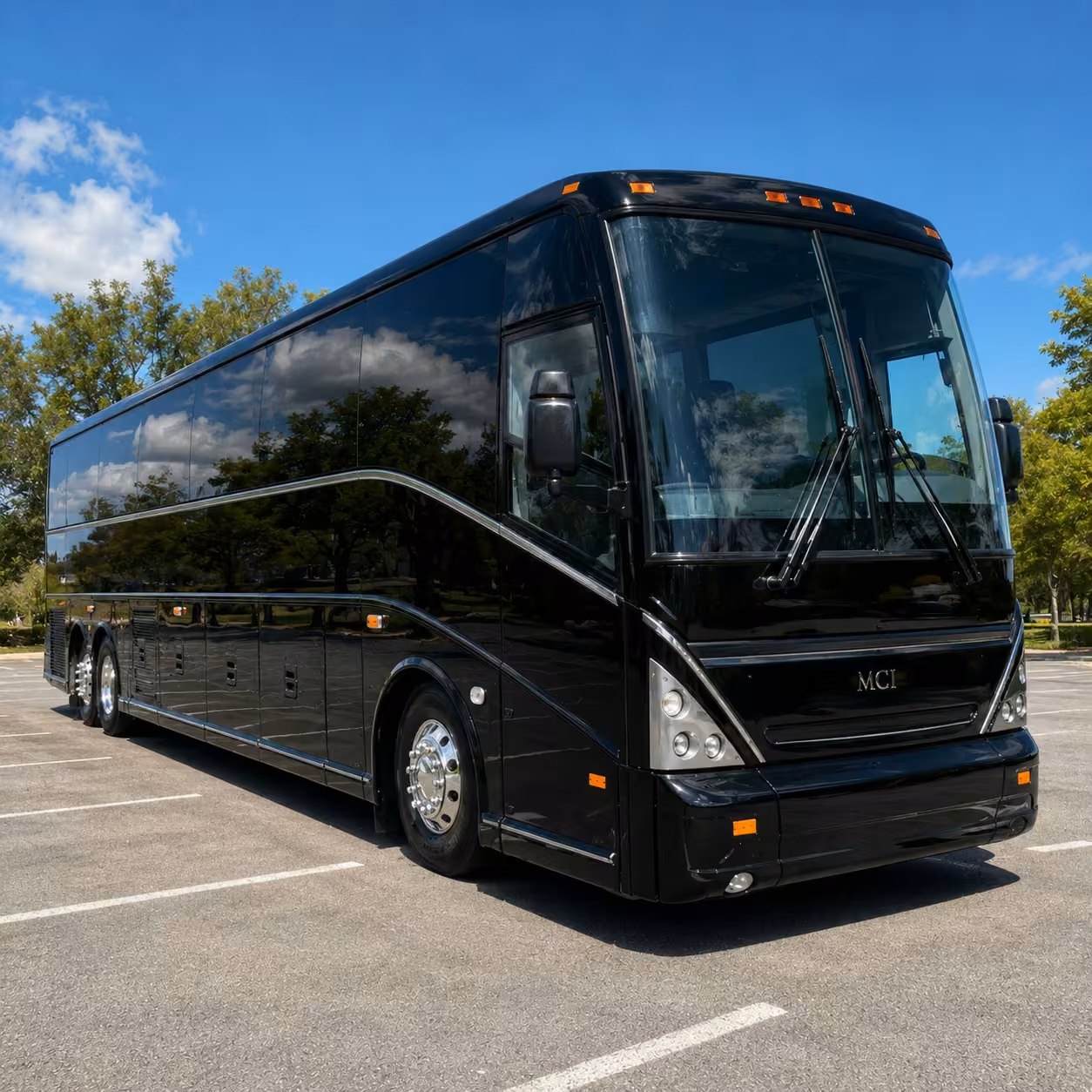 40 56 passenger charter bus